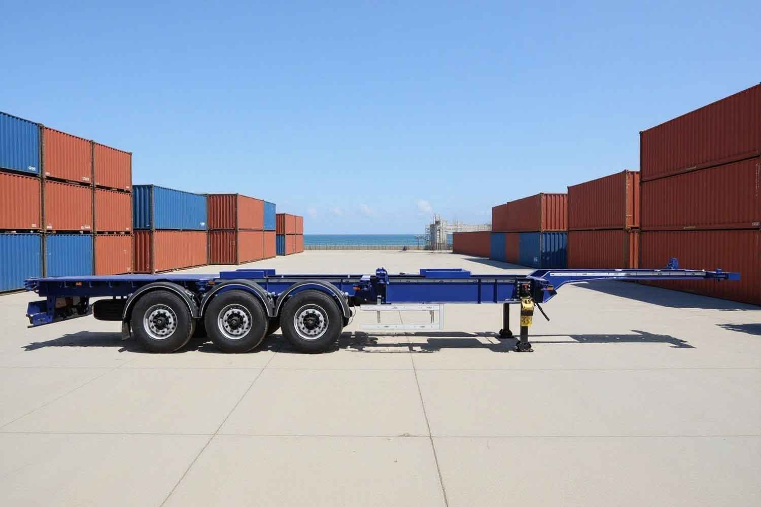 What Is a Container Carrier Trailer? Its Role in Port and Logistics Processes